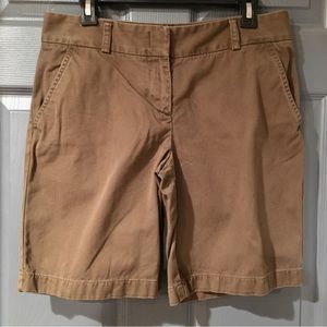 J. Crew Low Fit Shorts Size 6
